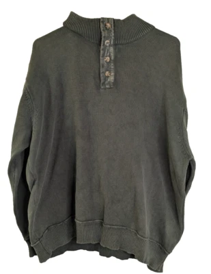 Cabela's, Men's, Henley Pullover, Green, Size XXL - Image 1 of 3