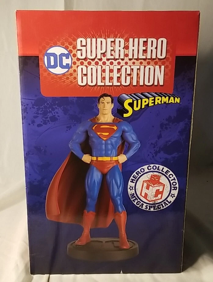 DC Super Hero MEGA Estatua Especial Superman Eaglemoss Con Certificado de Autenticidad Limitado 666/1000 Foto 1 de 4