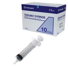 Terumo 10ml Slip Tip Disposable Syringes - Pack of 100