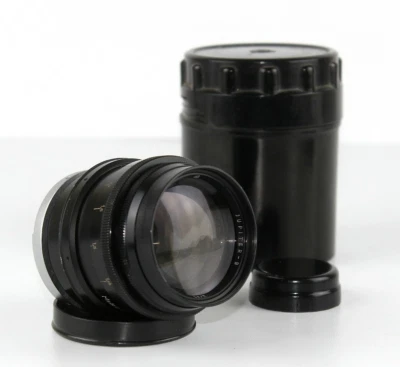 JUPITER 9 Soviet Lens Sonnar Rangefinder  85 mm f/2 Mount Contax - Image 1 of 4