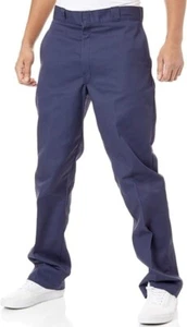 Dickies 874 Original Fit Work Pants Navy Wrinkle Resistant Durable Fabric 44x30 - Picture 1 of 17