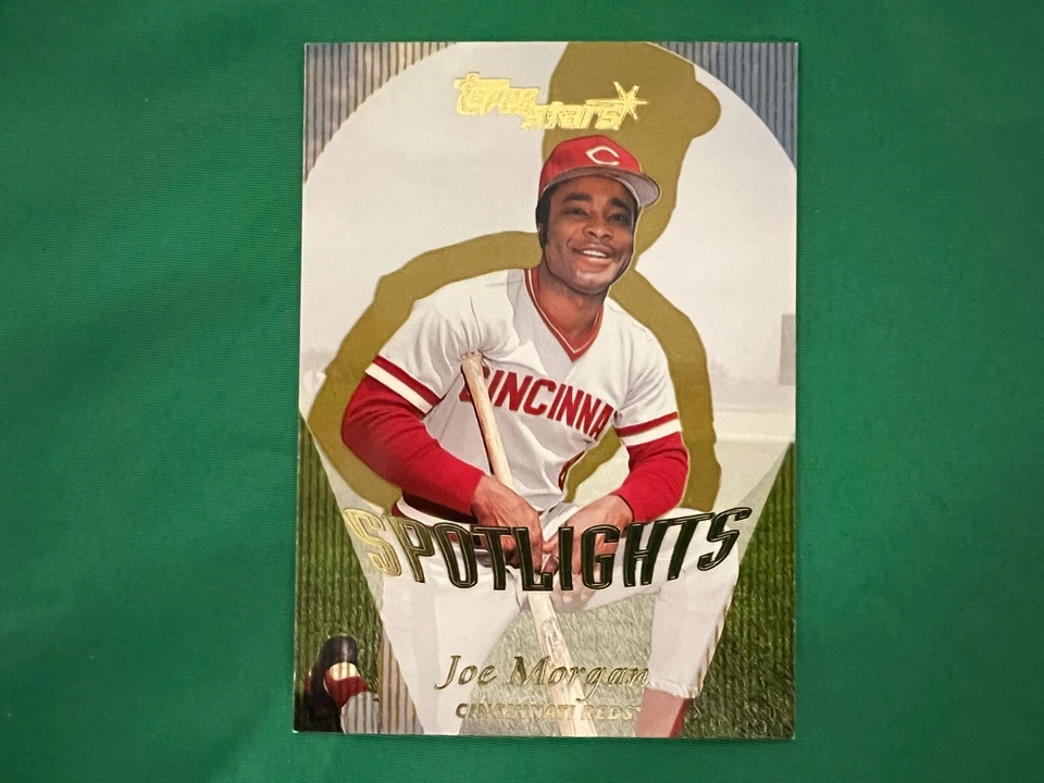 2000 Topps Stars #175 Joe Morgan SPOT Cincinnati Reds - Image 1 of 1