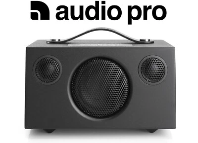 Audio Pro Addon C3 Portable WiFi / Bluetooth Speaker Spotify AirPlay Storm Black - image 1 of 4