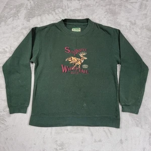 Sudadera De Colección Vida Silvestre Cola Blanca Ciervo Ozark Trail Hecha en EE. UU. Años 80 90 Mediana - Imagen 1 de 9