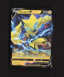 Zeraora V 053/159 Crown Zenith Ultra Rare Holo Pokemon Card NM - Picture 1 of 10