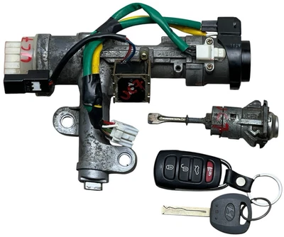 Juego de cilindros de bloqueo de interruptor de encendido Hyundai Azera 2006-2011 con cerradura de puerta y 1 llave Foto 1 de 4