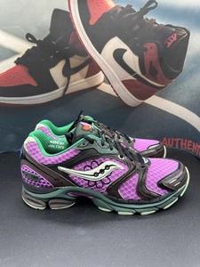 Size 10 - Saucony ProGrid Triumph 4 Jae Tips Flowers Grow Uptown Perilla - Picture 1 of 8