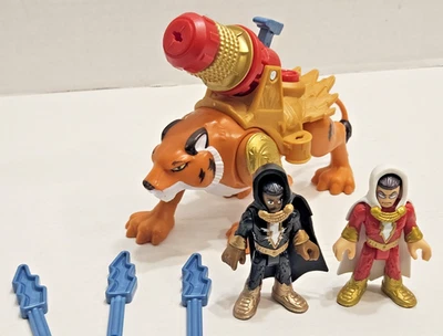 Fisher-Price Imaginext DC Super Friends Shazam & Tiger w/ Black Adam - Image 1 of 4
