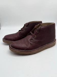 Botas LL Bean Mujer Stonington Borgoña Cuero Chukka Con Cordones 8.5 Preparación Mínima - Imagen 1 de 6
