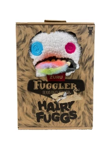 Fuggler Funny Ugly Monster HAIRY FUGGS OOGA BOOGA 9" Plush White - Picture 1 of 7