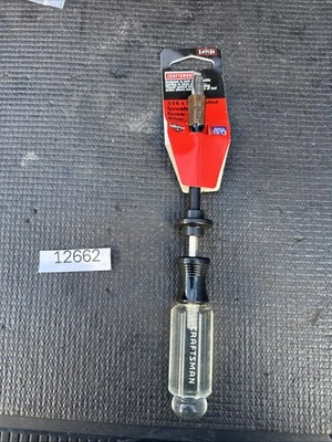 Sears Craftsman USA Nos Screw holding Screwdriver Flat 41124  - Image 1 of 4