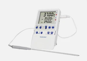 TRACEABLE 4244 Thermometer,LCD,-2 to 39C 6KEC4 - Picture 1 of 4