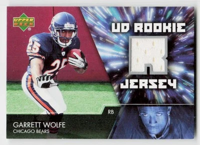 2007 Upper Deck #UDRJ-GW Garrett Wolfe UD Rookie Jerseys - Image 1 of 2