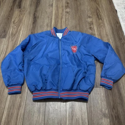 Chaqueta de bombardero de baloncesto vintage de los años 80 Detroit Pistons  Foto 1 de 4