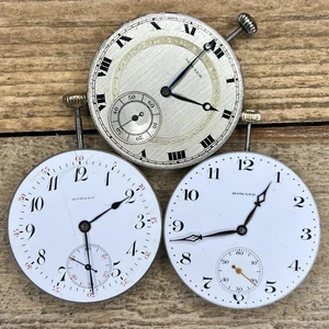 12s Howard Pocket Watch Movements - Series 7 - 17 Jewels, Adjusted 3 Positions - Picture 1 of 2