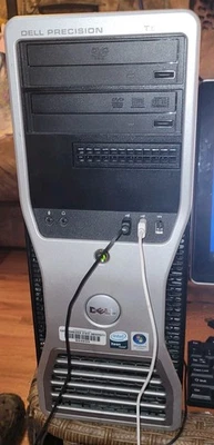 Dell Precision T5400 Desktop Dual Xeon X5460 3.16GHz 20GB RAM 465gb Hdd - Image 1 of 4
