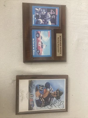 JUEGO DE 2 PLACAS CONMEMORATIVAS DE COLECCIONISTA RICHARD PETTY Foto 1 de 4