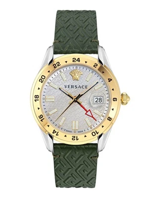 Versace Mens  Two Tone 41mm Strap Fashion Watch - image 1 of 4