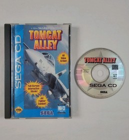 Tomcat Alley (Sega CD, 1994) Completo CIB Con Manual &iexcl;LIMPIO!!