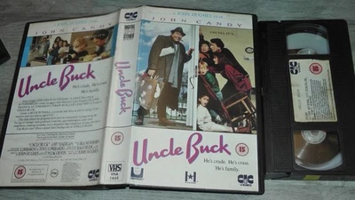 Uncle Buck VHS Video Tape Ex Rental Big Box Cert CIC - Image 1 of 2