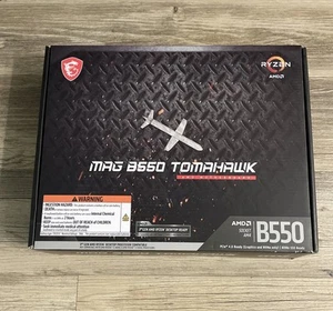 *NEU* MSI MAG B550 TOMAHAWK Gaming Mainboard (AMD AM4, DDR4, PCIe 4.0, ATX) - Bild 1 von 4