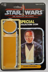 VINTAGE ANAKIN  RESTORE KIT POWER OF THE FORCE LAST 17 CARD BACK KIT - Picture 1 of 2