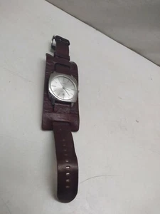 Fosil FS 3039 Arkitekt Quartz Men's Leather Water Resistant Wristwatch - Picture 1 of 7
