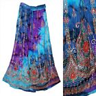Plus Size XL To 2X Indian Floral Ethnic Maxi Sequin Skirt For women Boho Ghagra