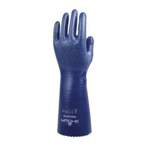 Showa NSK24 Chemical Resistant Nitrile Coated Gauntlet Work Safety Glove - Picture 1 of 1