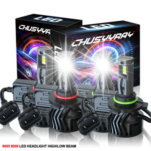 For Lexus GS300 1998-2004 4X 6000K White LED Headlight Hi/Lo Beam Bulbs Combo - Picture 1 of 12