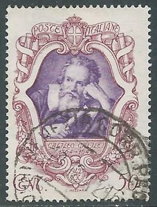 1942 REGNO USATO GALILEO GALILEI 50 CENT - RC26-9 - Picture 1 of 1
