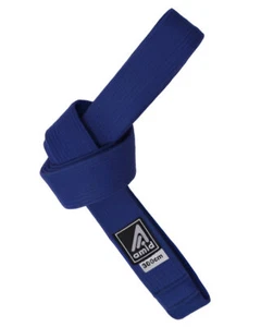Deluxe Blaugürtel Taekwondo TKD Karate Judo Sambo MMA 85-125 Breite Sportartikel - Bild 1 von 1