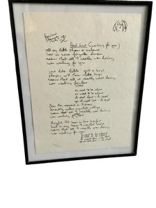 JOHN LENNON "ECHTE LIEBE" LIMITIERTE AUFLAGE HANDGESCHRIEBENE TEXTE.  #249/1000 - Bild 1 von 5