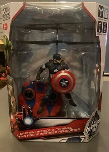 NEW Captain America two channel flying figure inferred Helicopter MARVEL AVENGER - Picture 1 of 5