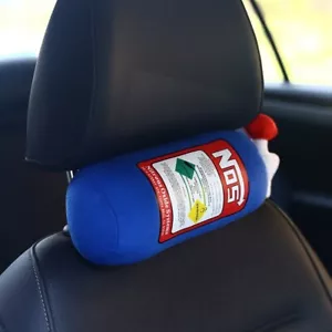 1 PIEZA Botella de Óxido Nitroso Tanque Coche Auto Asiento Reposacabezas Cojín Almohada Cuello - Imagen 1 de 6