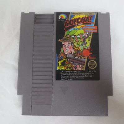 Gotcha The Sport! Nintendo NES 1987 solo cartucho Foto 1 de 4