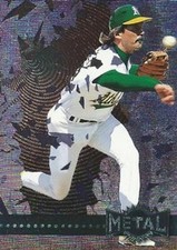 1996 Metal Universe #99 Dennis Eckersley Oakland Athletics HOF
