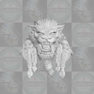 Battle Beast v1 Invincible Custom Head für Marvel Legends & weitere Figuren - Bild 1 von 1