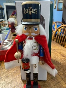 nussknacker 12 zoll rot weiß Soldatentrommel - Bild 1 von 2