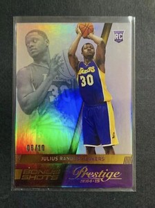 Julius Randle 2014-15 Panini Prestige Premium Bonus Shots Gold 6/10 RC 167