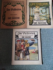 Lieder Im Volkston, 3 Liederhefte, Liederbuch mit Noten - Bild 1 von 6