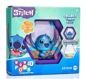 (DISNEY) WOW PODS 4D (STITCH FIGURE # 445) WOW! STUF BRAND NEW !! - Picture 1 of 2