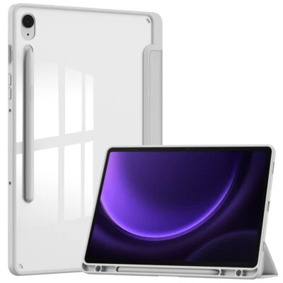 For Samsung Galaxy Tab A9 A9+ S9 FE+ S9+ Ultra  Smart Case Flip Cover Shockproof - Image 1 of 4