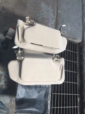 Infiniti Q45 Homelink 2003 parasoles parasoles con clips parasoles beige ¡Bonito!!! Foto 1 de 4