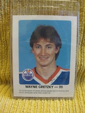 1984-85 Red Rooster Wayne Gretzky Edmonton Oilers Card card rare imperfection