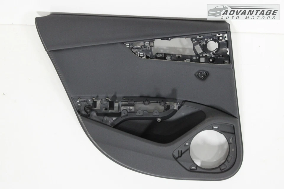 2017-2019 AUDI A4 QUATTRO B9 REAR LEFT SIDE INTERIOR DOOR PANEL COVER OEM - Image 1 of 4