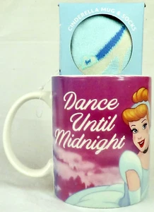Disney Princess Cinderella Mug & Socks Gift Set Present Kids Girls Birthday - Picture 1 of 8