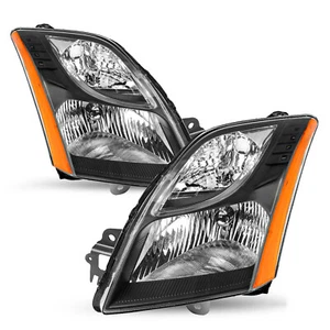 For 2010-2012 Nissan Sentra 2.0L Black Headlights Assembly Amber Corner Lamps - Bild 1 von 7