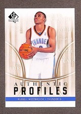 2008-09 SP Authentic Authentic Profiles #AP-49 Russell Westbrook Rookie