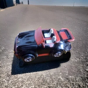 1987 Galoob Micro Machines Porsche 911-Black w/ Gold Hood Ornament - Picture 1 of 5